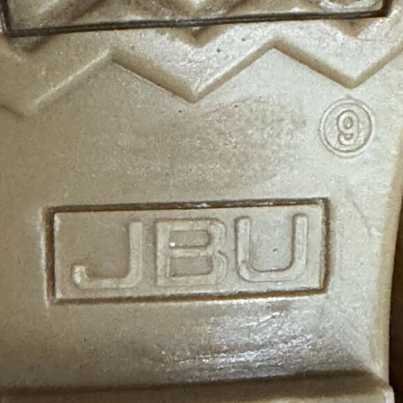 JBU Maine Waterproof Duck Boots Men’s 9M Tan Faux Fur Lined Lace Up Winter - Picture 7 of 11